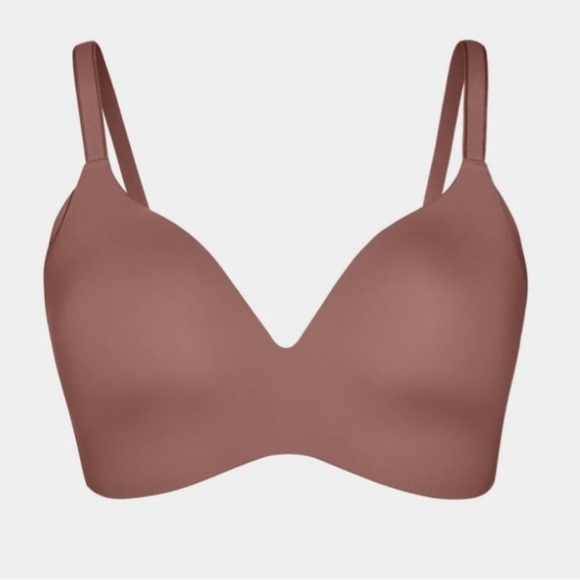 KNIX Wingwoman Contour Bra NWT Sola Brown Comfort Closet Staple Flexible 32E - Picture 4 of 9